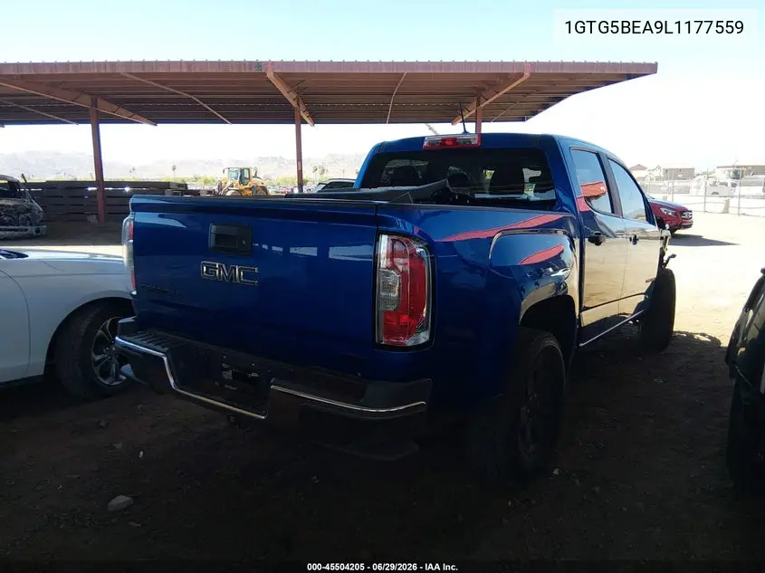 2020 GMC Canyon 2Wd Short Box VIN: 1GTG5BEA9L1177559 Lot: 45504205