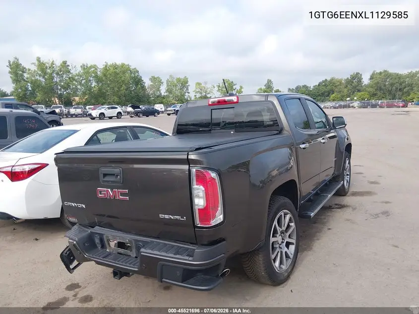 2020 GMC Canyon 4Wd Short Box Denali VIN: 1GTG6EENXL1129585 Lot: 45521696