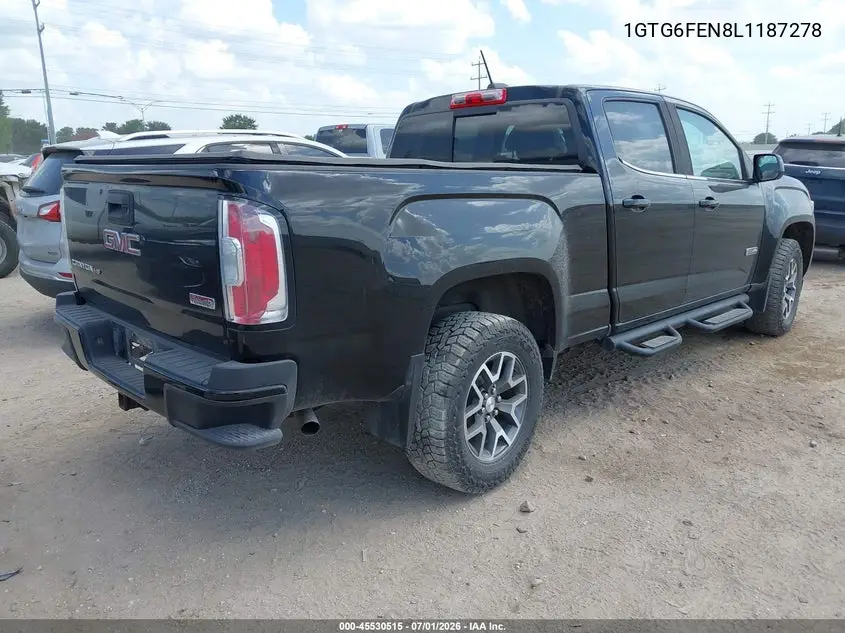 2020 GMC Canyon All Terrain W/Cloth VIN: 1GTG6FEN8L1187278 Lot: 45530515