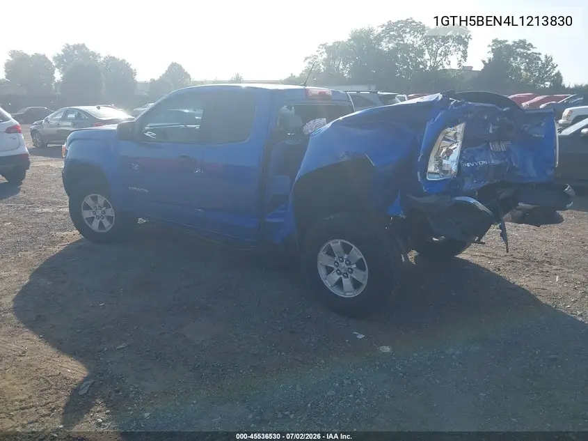 2020 GMC Canyon 2Wd VIN: 1GTH5BEN4L1213830 Lot: 45536530
