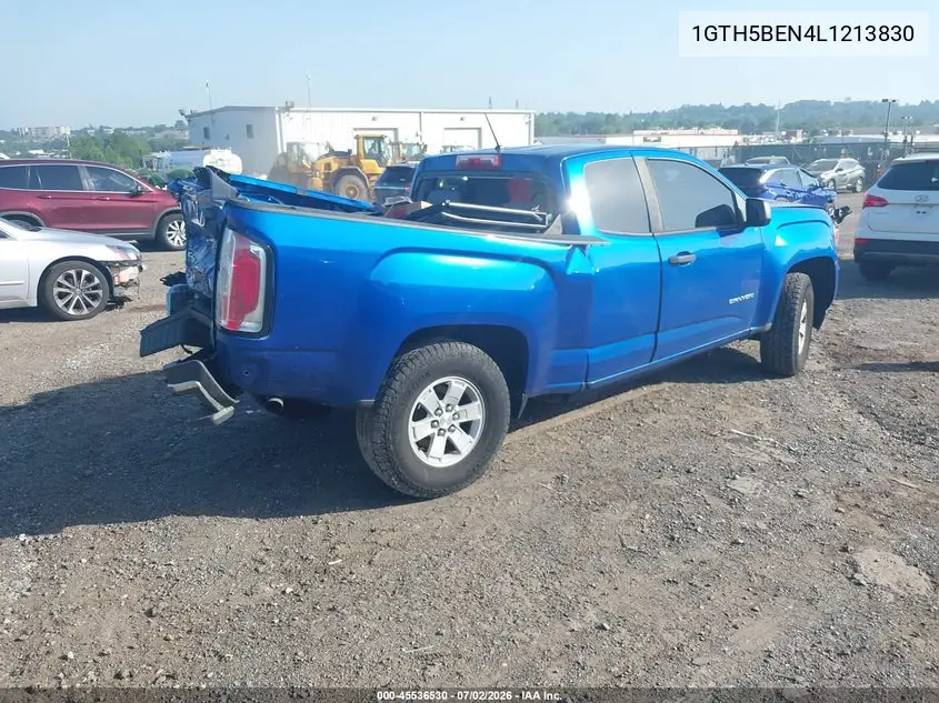 2020 GMC Canyon 2Wd VIN: 1GTH5BEN4L1213830 Lot: 45536530