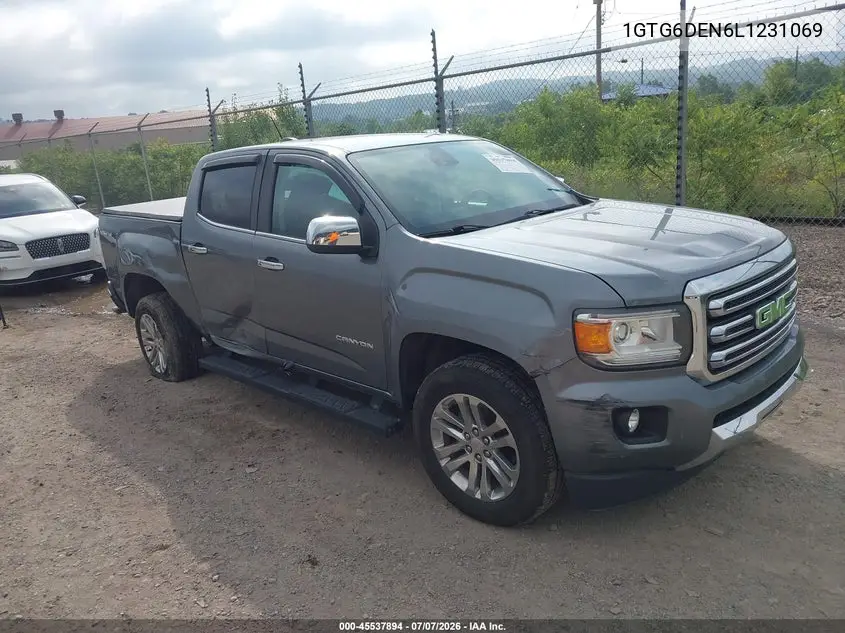 2020 GMC Canyon 4Wd Short Box Slt VIN: 1GTG6DEN6L1231069 Lot: 45537894