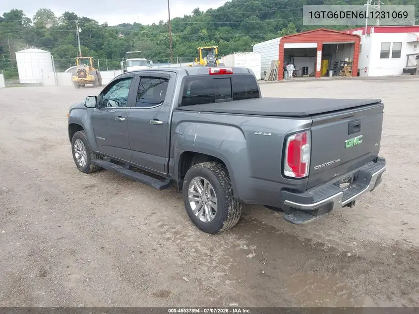 2020 GMC Canyon 4Wd Short Box Slt VIN: 1GTG6DEN6L1231069 Lot: 45537894