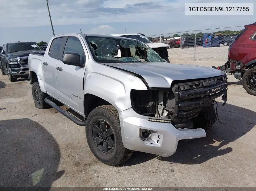 2020 GMC Canyon 2Wd Short Box VIN: 1GTG5BEN9L1217755 Lot: 45643466