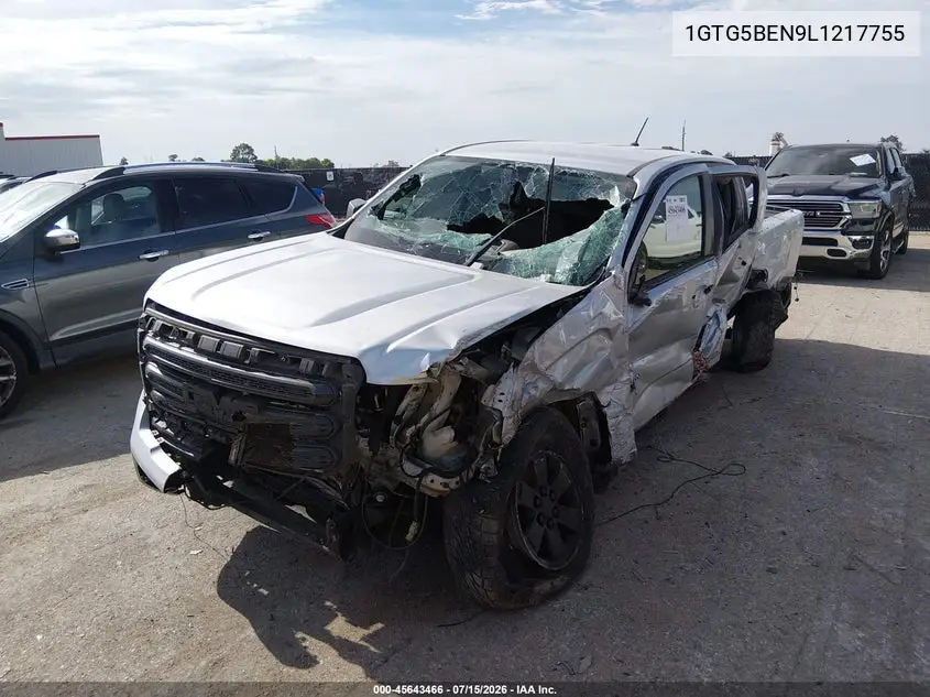 2020 GMC Canyon 2Wd Short Box VIN: 1GTG5BEN9L1217755 Lot: 45643466