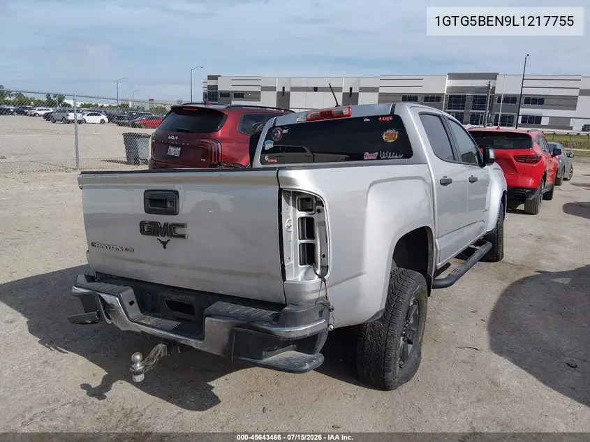 2020 GMC Canyon 2Wd Short Box VIN: 1GTG5BEN9L1217755 Lot: 45643466