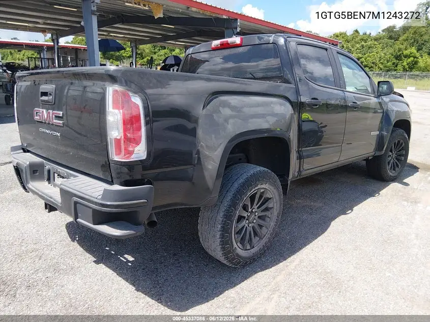 2021 GMC Canyon 2Wd Short Box Elevation Standard VIN: 1GTG5BEN7M1243272 Lot: 45337086