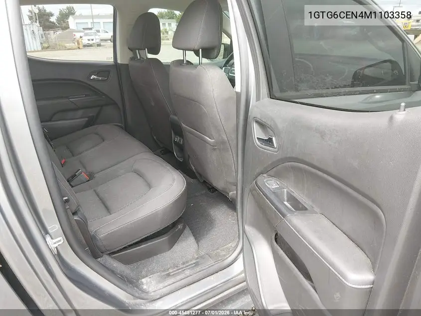 2021 GMC Canyon 4Wd Short Box Elevation VIN: 1GTG6CEN4M1103358 Lot: 45481277