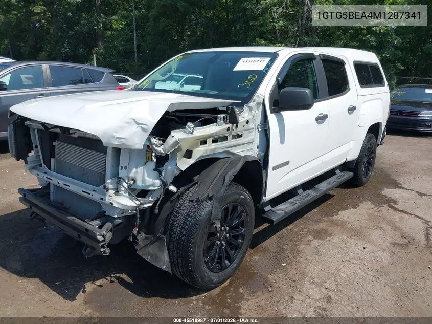 2021 GMC Canyon 2Wd Short Box Elevation Standard VIN: 1GTG5BEA4M1287341 Lot: 45518987