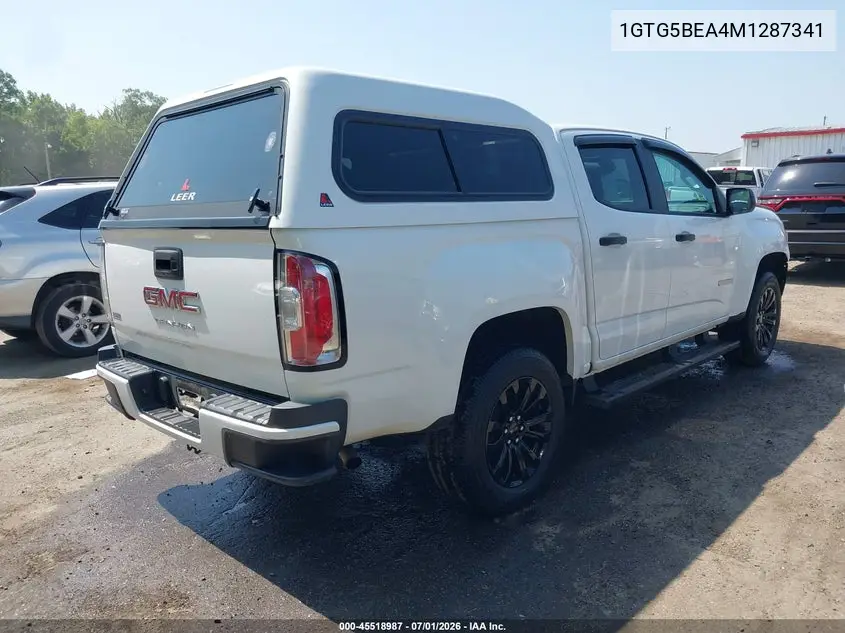 2021 GMC Canyon 2Wd Short Box Elevation Standard VIN: 1GTG5BEA4M1287341 Lot: 45518987