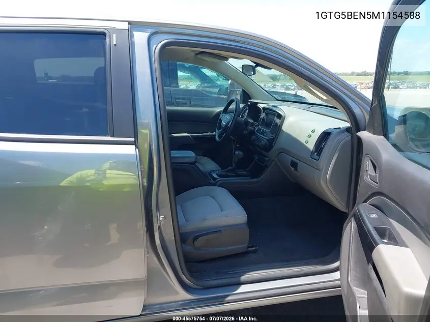 2021 GMC Canyon 2Wd Short Box Elevation Standard VIN: 1GTG5BEN5M1154588 Lot: 45575754
