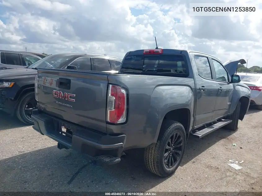 2022 GMC Canyon VIN: 1GTG5CEN6N1253850 Lot: 45348273