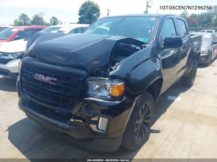 2022 GMC Canyon 2Wd Short Box Elevation VIN: 1GTG5CEN7N1296254 Lot: 45406850