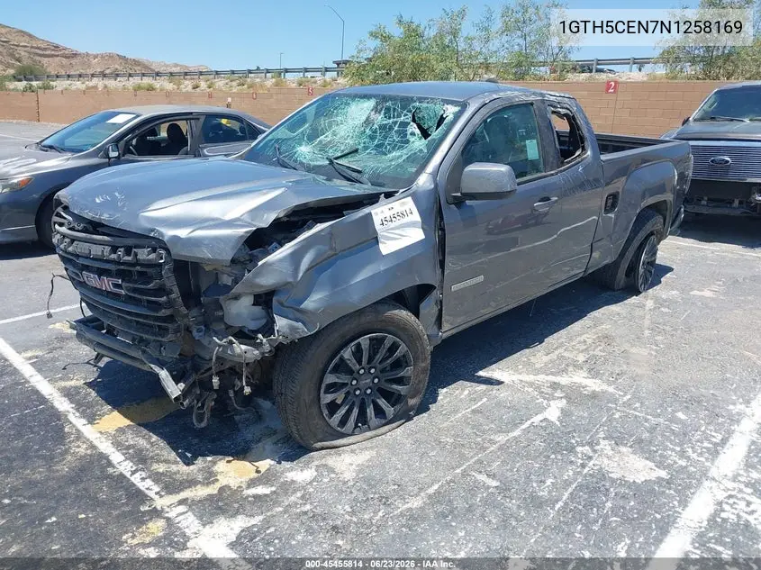 2022 GMC Canyon 4Wd Elevation VIN: 1GTH5CEN7N1258169 Lot: 45455814