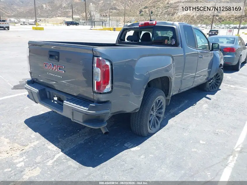2022 GMC Canyon 4Wd Elevation VIN: 1GTH5CEN7N1258169 Lot: 45455814