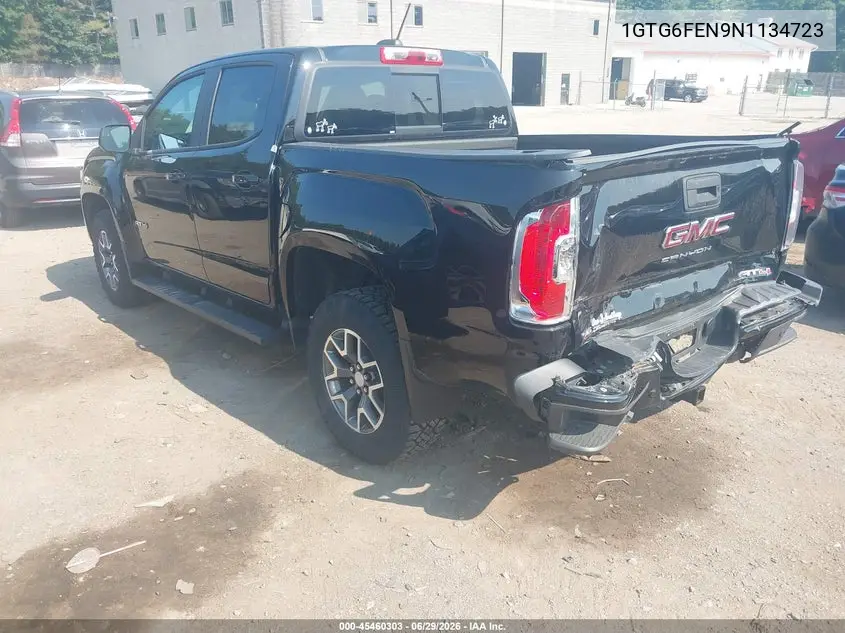 2022 GMC Canyon 4Wd Short Box At4 - Cloth VIN: 1GTG6FEN9N1134723 Lot: 45460303