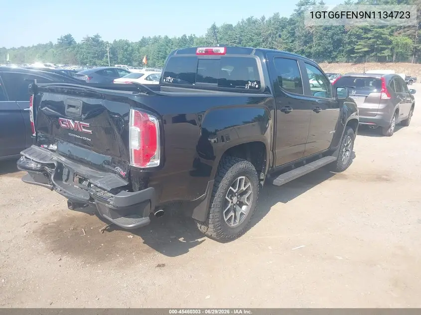 2022 GMC Canyon 4Wd Short Box At4 - Cloth VIN: 1GTG6FEN9N1134723 Lot: 45460303
