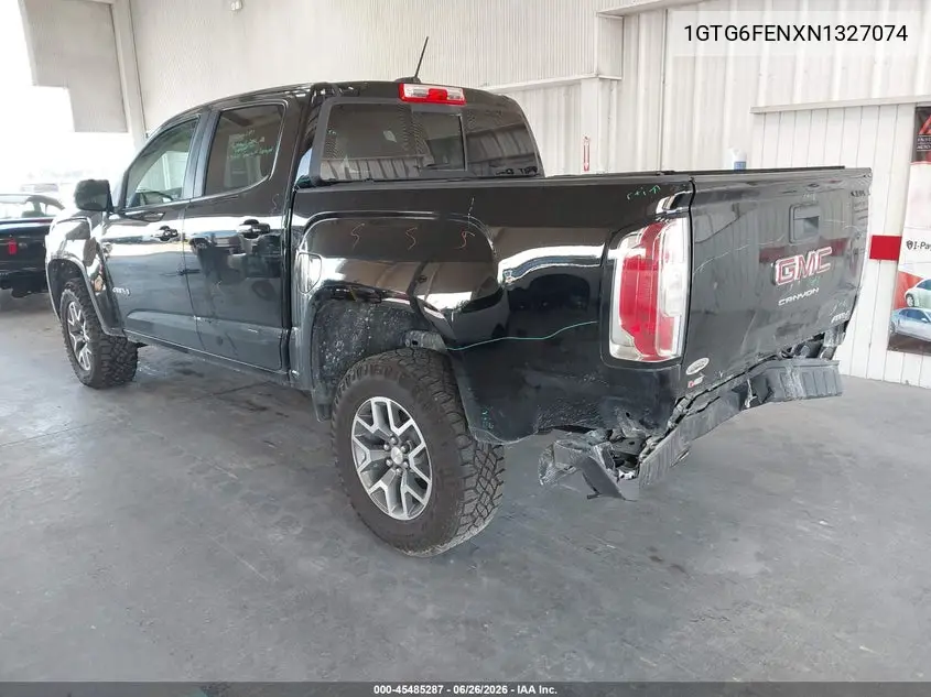 2022 GMC Canyon 4Wd Short Box At4 - Leather VIN: 1GTG6FENXN1327074 Lot: 45485287