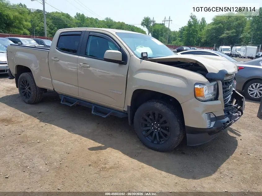 2022 GMC Canyon 4Wd Long Box Elevation VIN: 1GTG6CEN5N1287114 Lot: 45503352