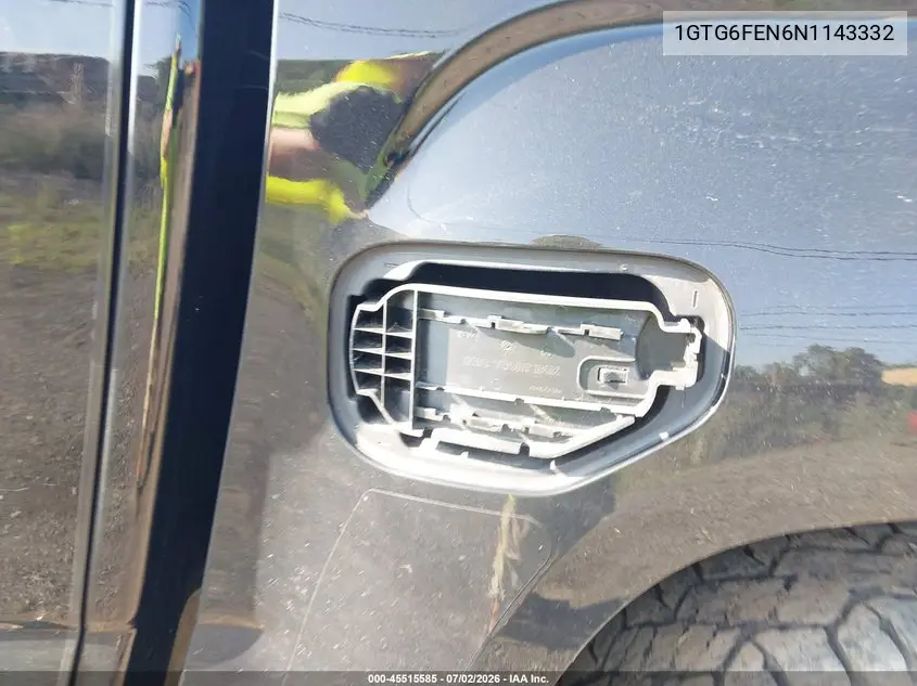 2022 GMC Canyon 4Wd Short Box At4 - Leather VIN: 1GTG6FEN6N1143332 Lot: 45515585