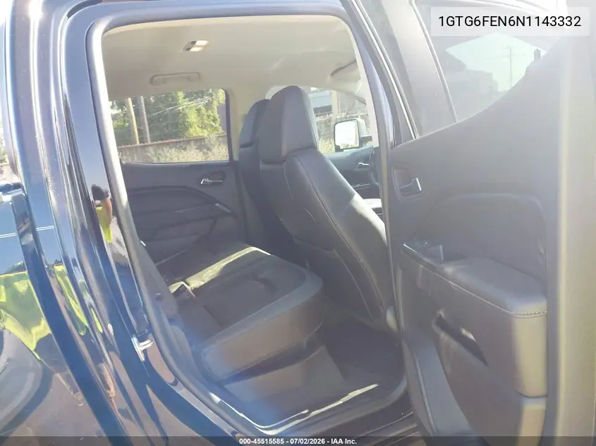 2022 GMC Canyon 4Wd Short Box At4 - Leather VIN: 1GTG6FEN6N1143332 Lot: 45515585