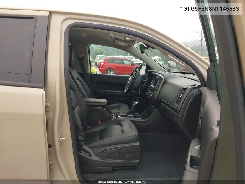 2022 GMC Canyon 4Wd Short Box At4 - Leather VIN: 1GTG6FEN8N1145583 Lot: 45640415