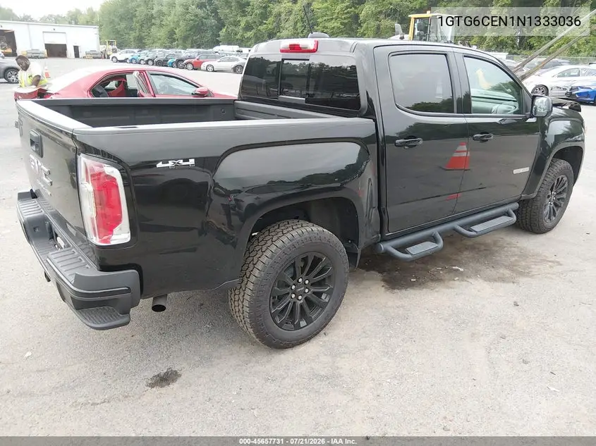 2022 GMC Canyon 4Wd Short Box Elevation VIN: 1GTG6CEN1N1333036 Lot: 45657731