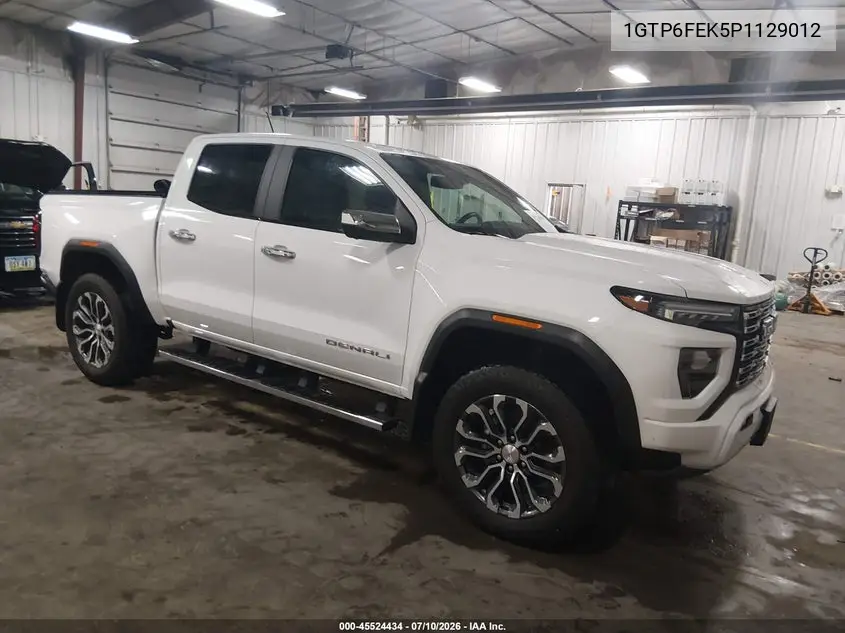 2023 GMC Canyon 4Wd Short Box Denali VIN: 1GTP6FEK5P1129012 Lot: 45524434