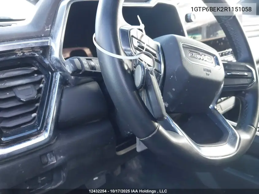 2024 GMC Canyon Elevation VIN: 1GTP6BEK2R1151058 Lot: 12432254
