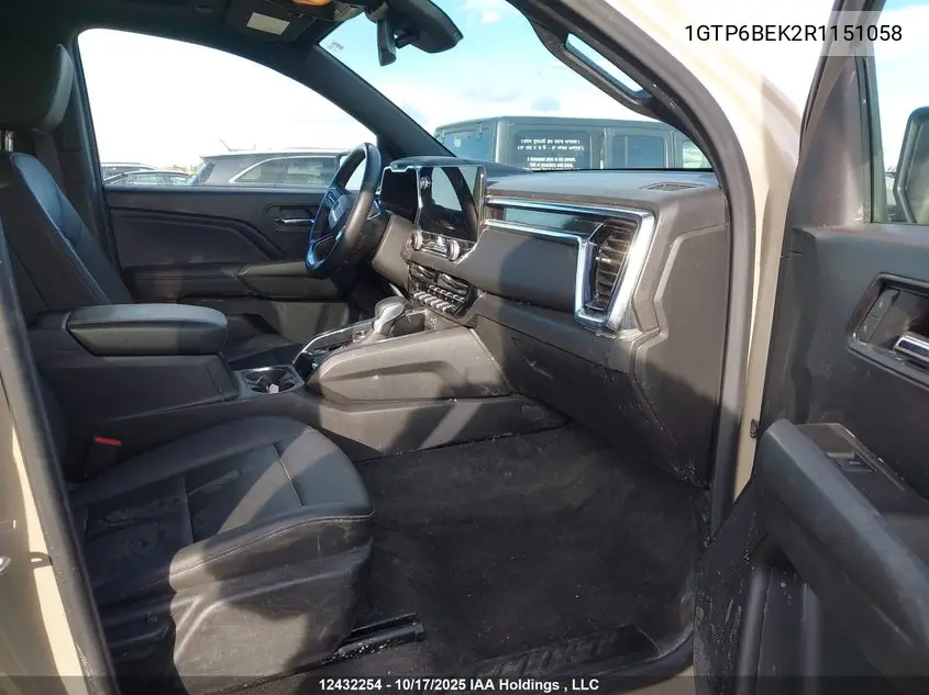 2024 GMC Canyon Elevation VIN: 1GTP6BEK2R1151058 Lot: 12432254