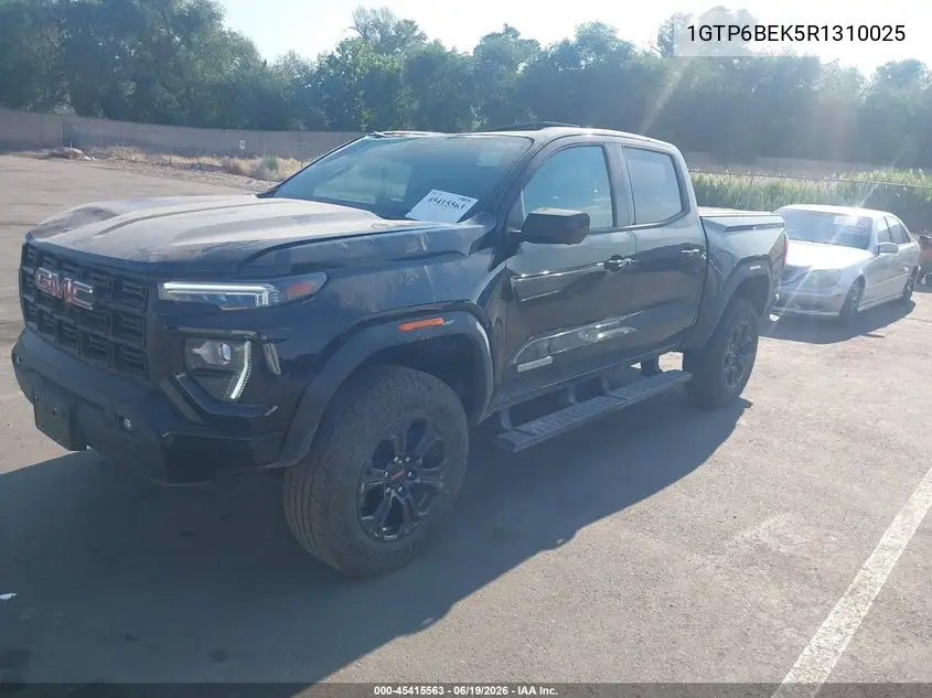 2024 GMC Canyon 4Wd Elevation VIN: 1GTP6BEK5R1310025 Lot: 45415563