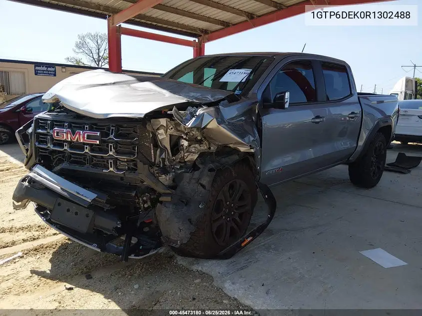 2024 GMC Canyon 4Wd At4 VIN: 1GTP6DEK0R1302488 Lot: 45473180