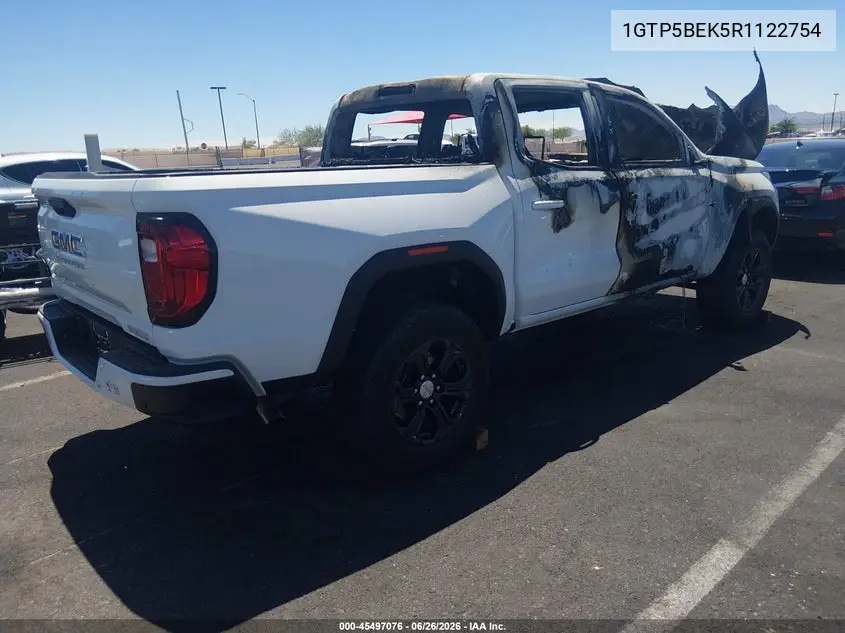 2024 GMC Canyon 2Wd Elevation VIN: 1GTP5BEK5R1122754 Lot: 45497076