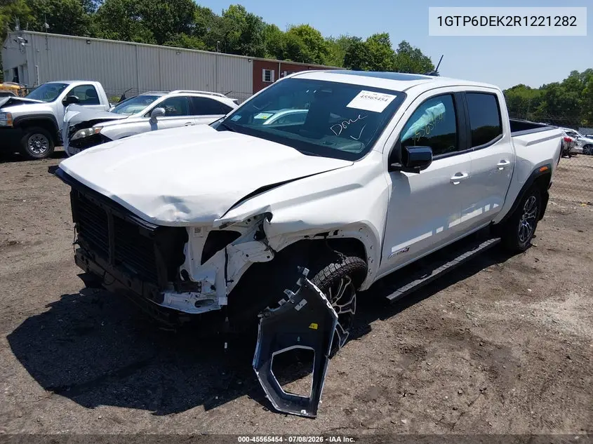 2024 GMC Canyon 4Wd At4 VIN: 1GTP6DEK2R1221282 Lot: 45565454