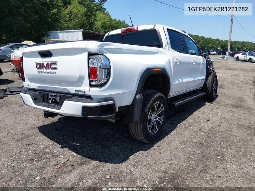 2024 GMC Canyon 4Wd At4 VIN: 1GTP6DEK2R1221282 Lot: 45565454
