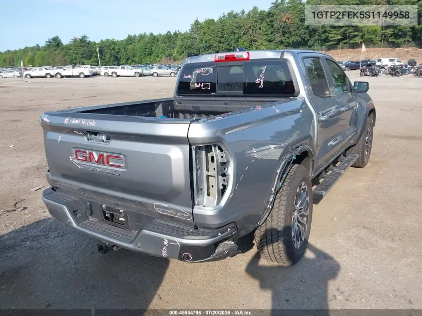 2025 GMC Canyon 4Wd Denali VIN: 1GTP2FEK5S1149958 Lot: 45584796