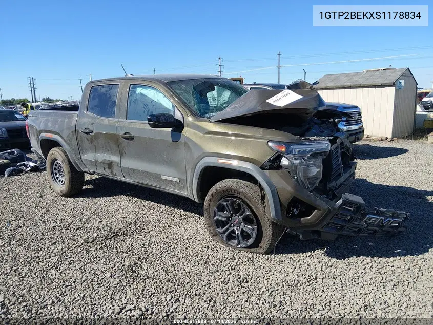 2025 GMC Canyon 4Wd Elevation VIN: 1GTP2BEKXS1178834 Lot: 45617989