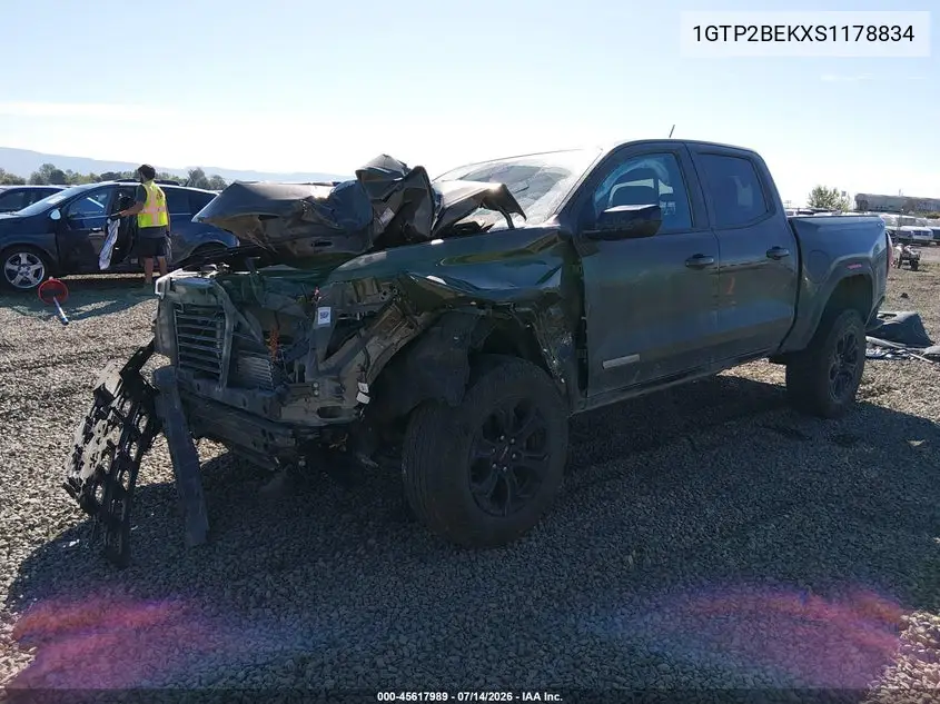 2025 GMC Canyon 4Wd Elevation VIN: 1GTP2BEKXS1178834 Lot: 45617989