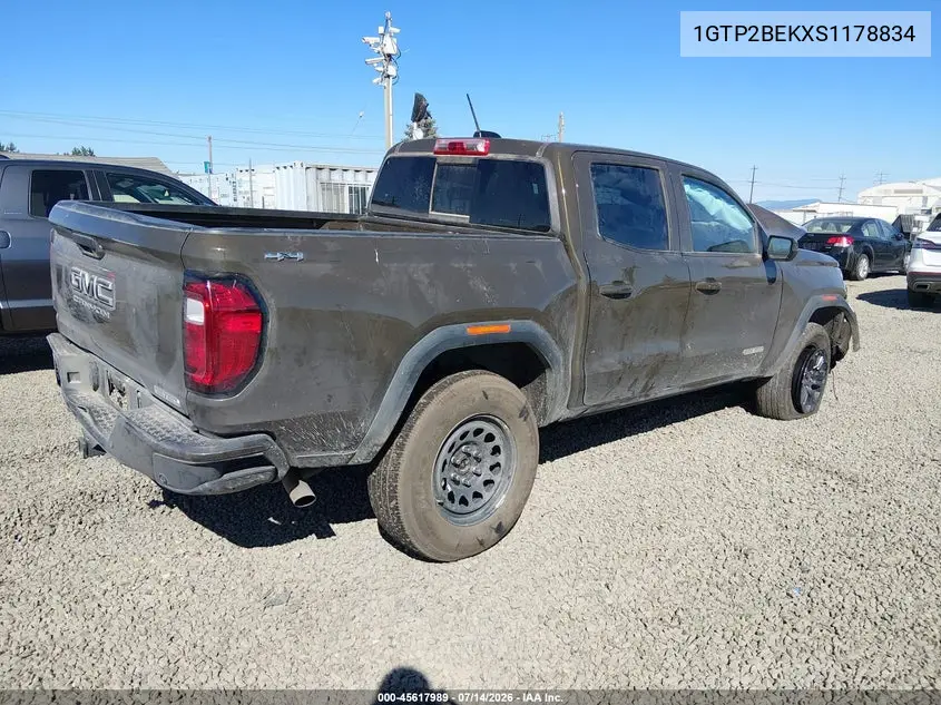 2025 GMC Canyon 4Wd Elevation VIN: 1GTP2BEKXS1178834 Lot: 45617989
