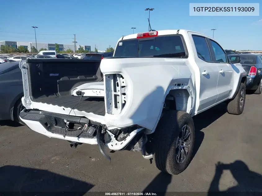 2025 GMC Canyon 4Wd At4 VIN: 1GTP2DEK5S1193009 Lot: 45627511