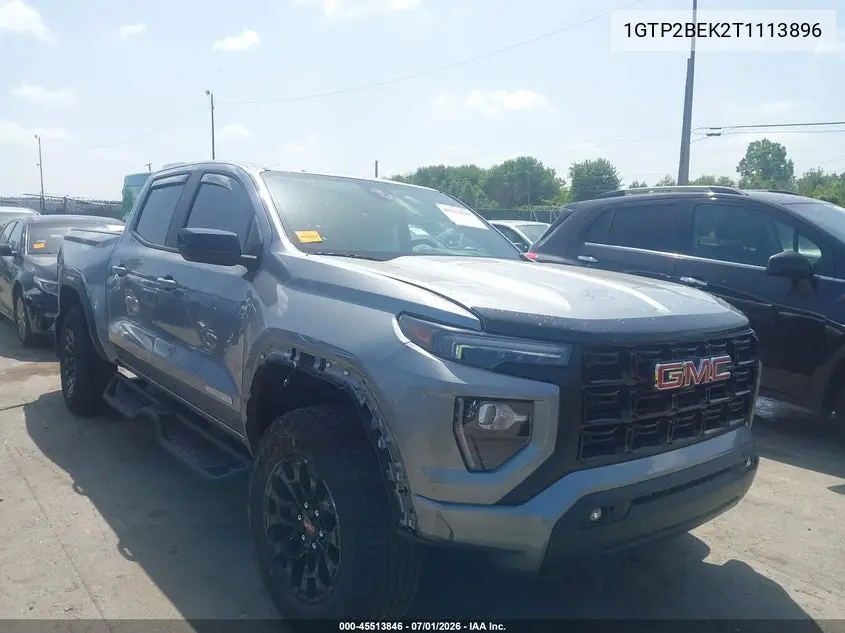 2026 GMC Canyon Elevation, 4Wd VIN: 1GTP2BEK2T1113896 Lot: 45513846