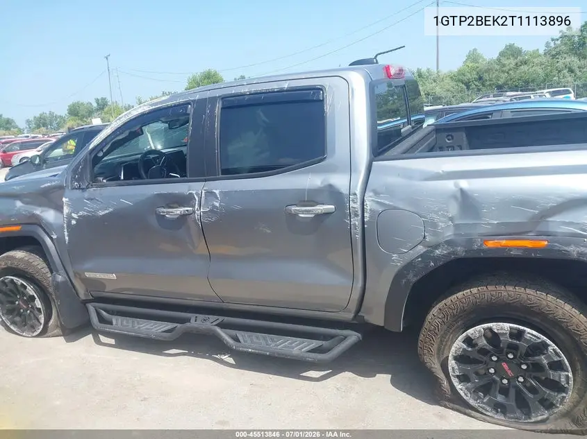 2026 GMC Canyon Elevation, 4Wd VIN: 1GTP2BEK2T1113896 Lot: 45513846