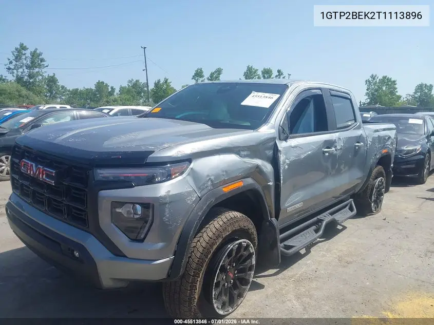 2026 GMC Canyon Elevation, 4Wd VIN: 1GTP2BEK2T1113896 Lot: 45513846