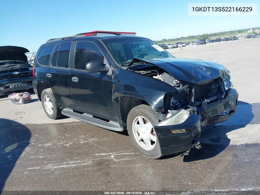 2002 GMC Envoy Sle VIN: 1GKDT13S522166229 Lot: 45376046