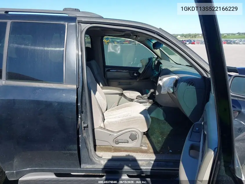 2002 GMC Envoy Sle VIN: 1GKDT13S522166229 Lot: 45376046