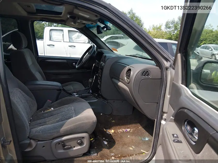 2002 GMC Envoy Sle VIN: 1GKDT13S222390266 Lot: 45627354