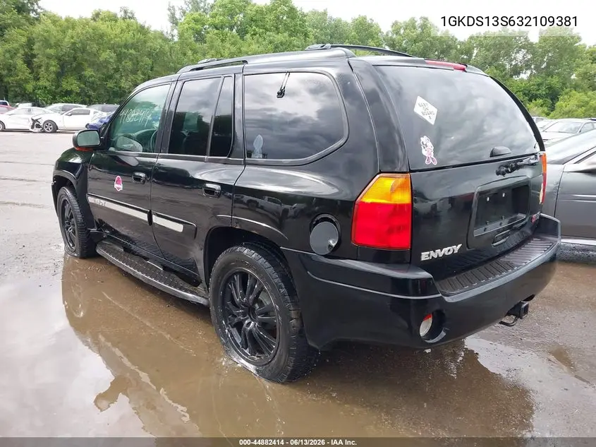 2003 GMC Envoy Slt VIN: 1GKDS13S632109381 Lot: 44882414
