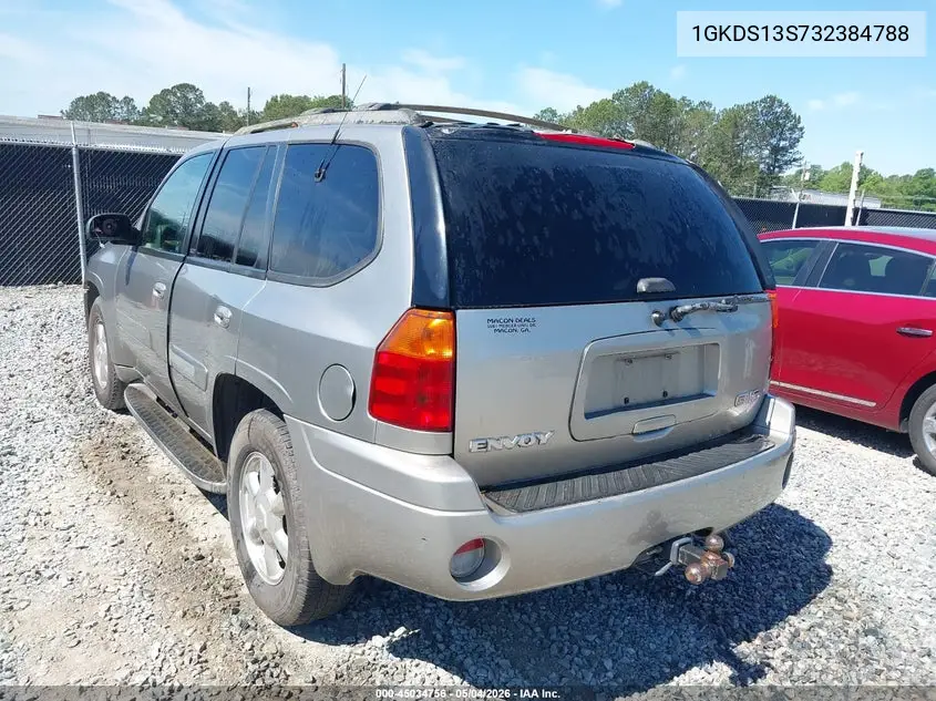 2003 GMC Envoy Slt VIN: 1GKDS13S732384788 Lot: 45034756