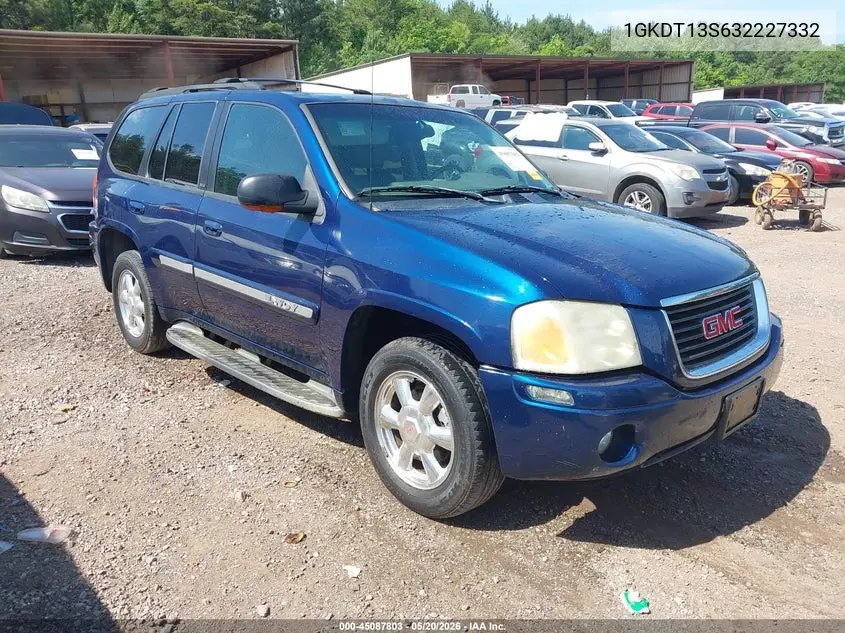 2003 GMC Envoy Slt VIN: 1GKDT13S632227332 Lot: 45087803