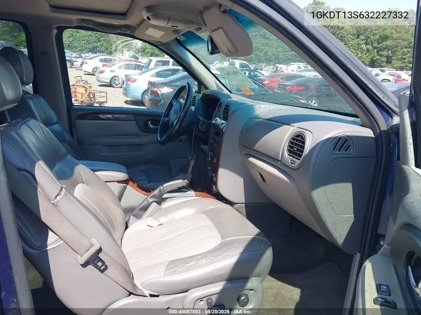 2003 GMC Envoy Slt VIN: 1GKDT13S632227332 Lot: 45087803